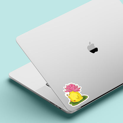 Duckie Rides Sticker Decal
