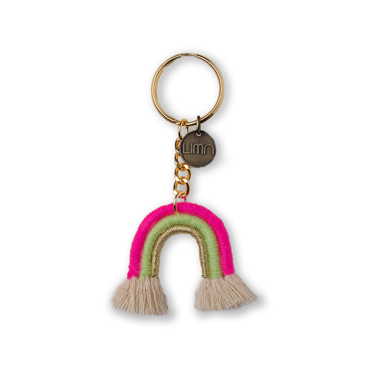 Mini Rainbow Keychain- Berry Matcha