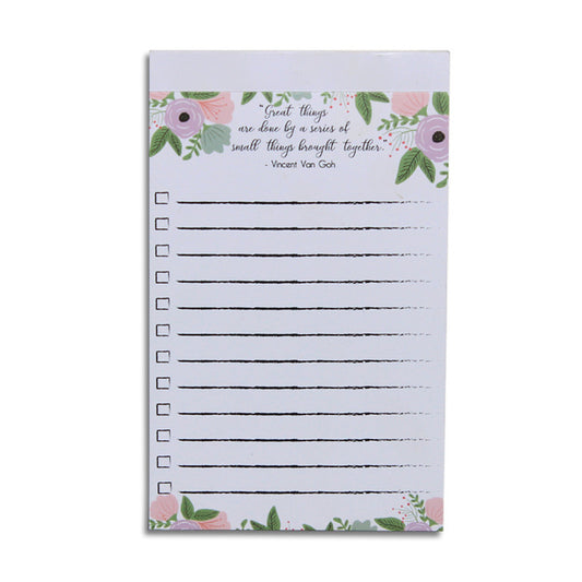 Floral To-Do List