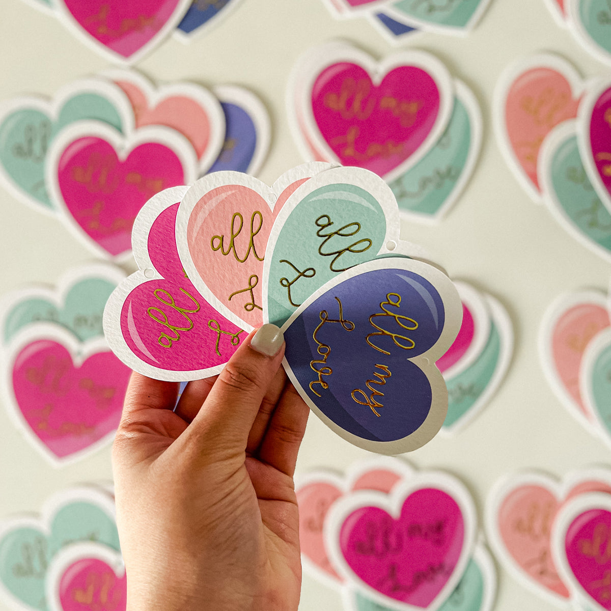 All My Love Gift Tags (set of 4)